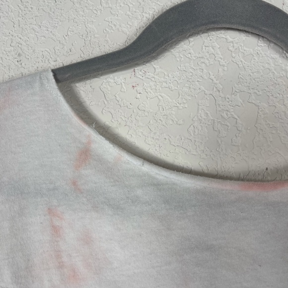 Pink Victoria Secret tie dye crop tee shirt - Picture 3 of 10